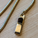 Vintage Pocket Watch Snake Chain Yellow Gold Plated