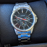 CITIZEN Quartz Watch Ref. AG8340-58E ALL Stainless Steel Cal. 6329 ALL Original! In Box!
