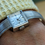 1950's GRUEN Precision Ladies Watch Cal. 258R 17 Jewels Swiss Wristwatch - Mesh Bracelet
