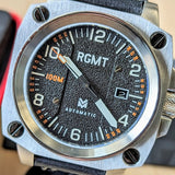 RGMT Altimeter Automatic Watch 24 Jewels NH35A - RG-8016 - ALL Original, Box & Papers!