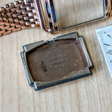 1943 BULOVA Watch Fancy Tank Case & Lugs Cal. 7AP U.S.A. 14K Rose G.F. Wristwatch
