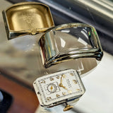 1938 GRUEN EXTREME Curvex Precision Commodore Driver's Ristside Vintage Watch