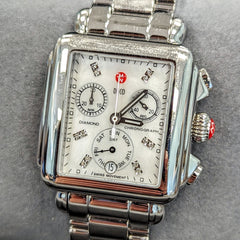 Michele deco diamond chronograph shop