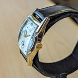 1956 BULOVA Gedney Watch 17 Jewels Cal. 11AC Fancy Tonneau Case Swiss Wristwatch