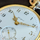 1905 ROCKFORD Pocket Watch 18s Grade 930 Lever Set 17 Jewels Adjusted Openface