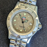 TAG HEUER Professional 1500 Diver's Watch Granite Dial Ref. WD1211-K-20 S.S. Bracelet