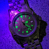 TAG HEUER Professional 1500 Diver's Watch Granite Dial Ref. WD1211-K-20 S.S. Bracelet