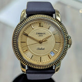 Vintage TISSOT Ballade Watch Date Indicator Coin Edge Bezel Wristwatch - C277/377W