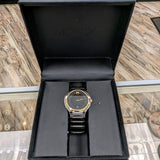 MOVADO Quadro Watch Date Indicator Two-Tone Case S.S. Bracelet Ref. 0606480 - In BOX!