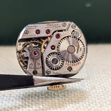 1944 OMEGA Ladies Cocktail Wristwatch 17 Jewels Cal. R13.5 Vintage Watch 14K GF