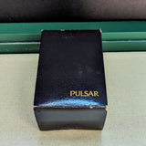 NOS PULSAR Quartz Watch Ref. PPX108 Day/Date Two-Tone Case & Bracelet Wristwatch Box & Papers!