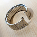 Vintage BULOVA Expansion Watchband 17-22mm Flex Bracelet ALL S.S. - Never Worn!