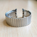Vintage BULOVA Expansion Watchband 17-22mm Flex Bracelet ALL S.S. - Never Worn!