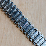 Vintage BULOVA Expansion Watchband 17-22mm Flex Bracelet ALL S.S. - Never Worn!