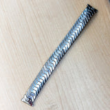 Vintage JB CHAMPION Watchband 16mm Center Scissor Expansion Bracelet ALL S.S.
