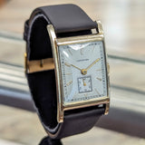 1944 LONGINES Watch 17 Jewels Cal. 9L Wristwatch 10K GF Tank Case Wristwatch