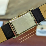 1944 LONGINES Watch 17 Jewels Cal. 9L Wristwatch 10K GF Tank Case Wristwatch