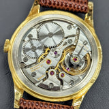 1960 International National Watch Co. 17 Jewels Cal. IWC 89 Wristwatch 18K GOLD