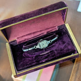 Vintage Ladies BENRUS Watch 17 Jewels Fancy Case and Lugs & Original Flex Bracelet Swiss