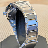 1974 BULOVA Accutron Orange Snorkel Watch 666 Feet Wristwatch "Devil Diver" - Original Integrated Bracelet