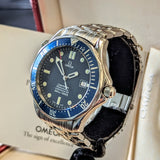 2011 OMEGA Seamaster 300 Watch 168.1623 41mm "James Bond 007" Chronometer Wristwatch ALL S.S. - Original 2-Box & Papers