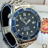 2011 OMEGA Seamaster 300 Watch 168.1623 41mm "James Bond 007" Chronometer Wristwatch ALL S.S. - Original 2-Box & Papers
