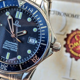 2011 OMEGA Seamaster 300 Watch 168.1623 41mm "James Bond 007" Chronometer Wristwatch ALL S.S. - Original 2-Box & Papers