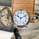 1904 ELGIN Railroad Pocket Watch 18s Grade No. 274 21 Jewels Hunter Case - RARE!