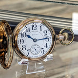 1904 ELGIN Railroad Pocket Watch 18s Grade No. 274 21 Jewels Hunter Case - RARE!