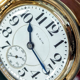 1904 ELGIN Railroad Pocket Watch 18s Grade No. 274 21 Jewels Hunter Case - RARE!