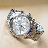 OMEGA Speedmaster Automatic Chronograph Watch 175.0083 Date 25 Jewels 39mm Wristwatch - ALL S.S.