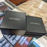 MOVADO MUSEUM CLASSIC Watch MO.01.1.14.6000 Black Dial ALL Original & 2-Box