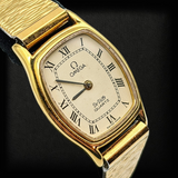 Ladies OMEGA DeVille Dress Wristwatch Ref. 591.0135 Cal. 1387 Vintage Quartz Watch