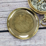1917 WALTHAM Pocket Watch 24-Hour Dial 16s Openface 15 Jewels Grade No. 620 GF Case