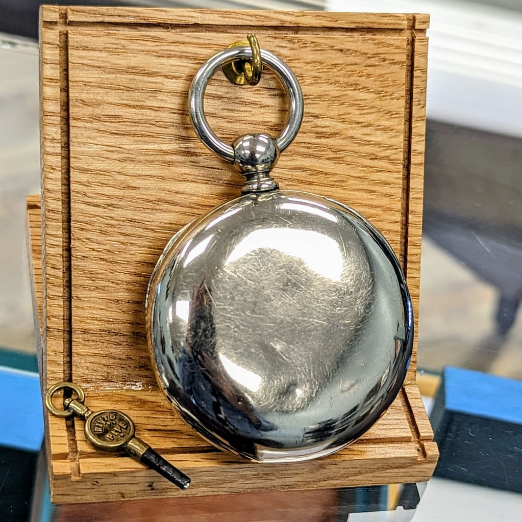 1887 ELGIN Pocket Watch Key Wind Key Set 11 Jewels Grade 13 - With Key ...
