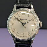 1945 Jaeger-LeCoultre Ref. E 159 Watch Cal. P 478 WWII Military Style Wristwatch S.S.