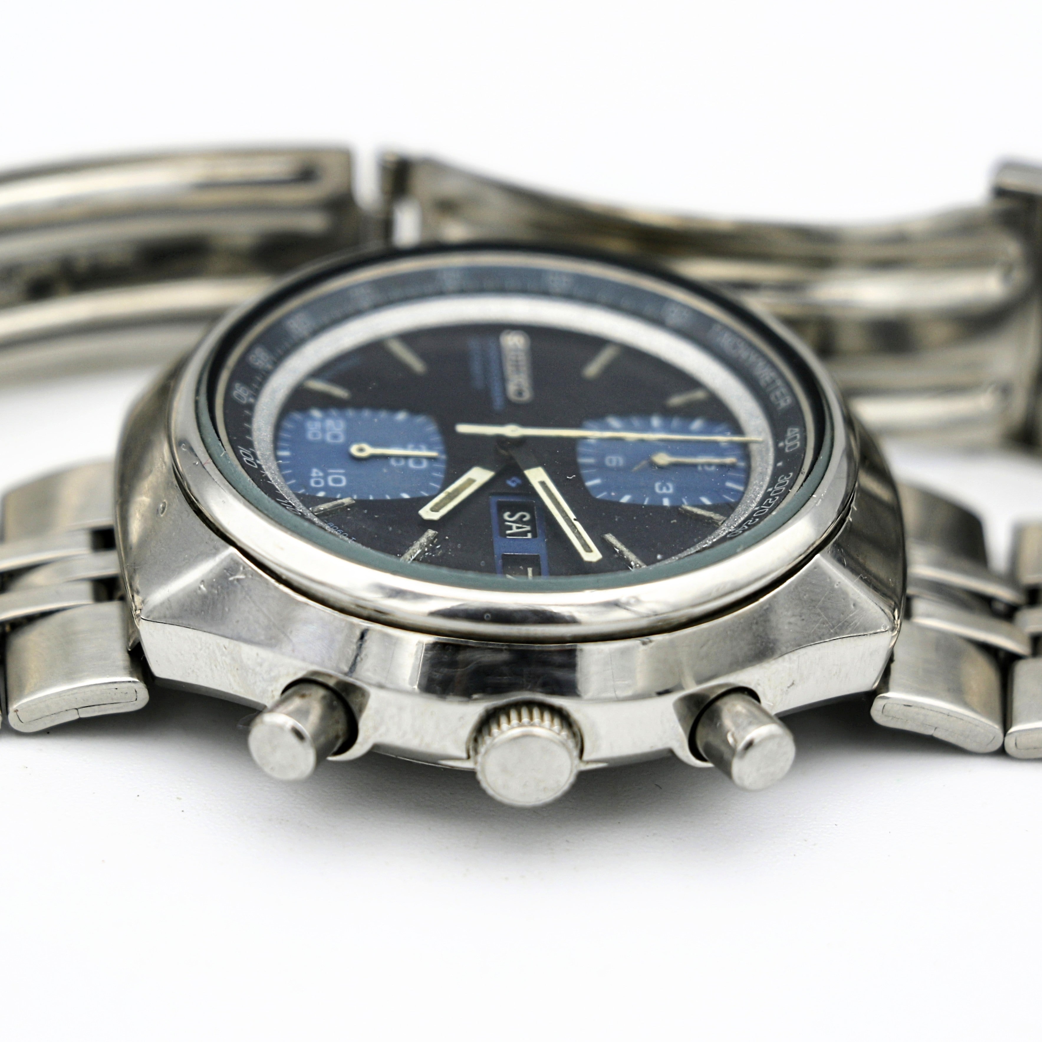 Jps Watch SEIKO John Player Special Watch Chronograph Automatic Wristwatch ...