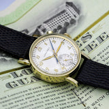 LONGINES Monopusher Chronograph Watch Chronostop Wristwatch - In Box!