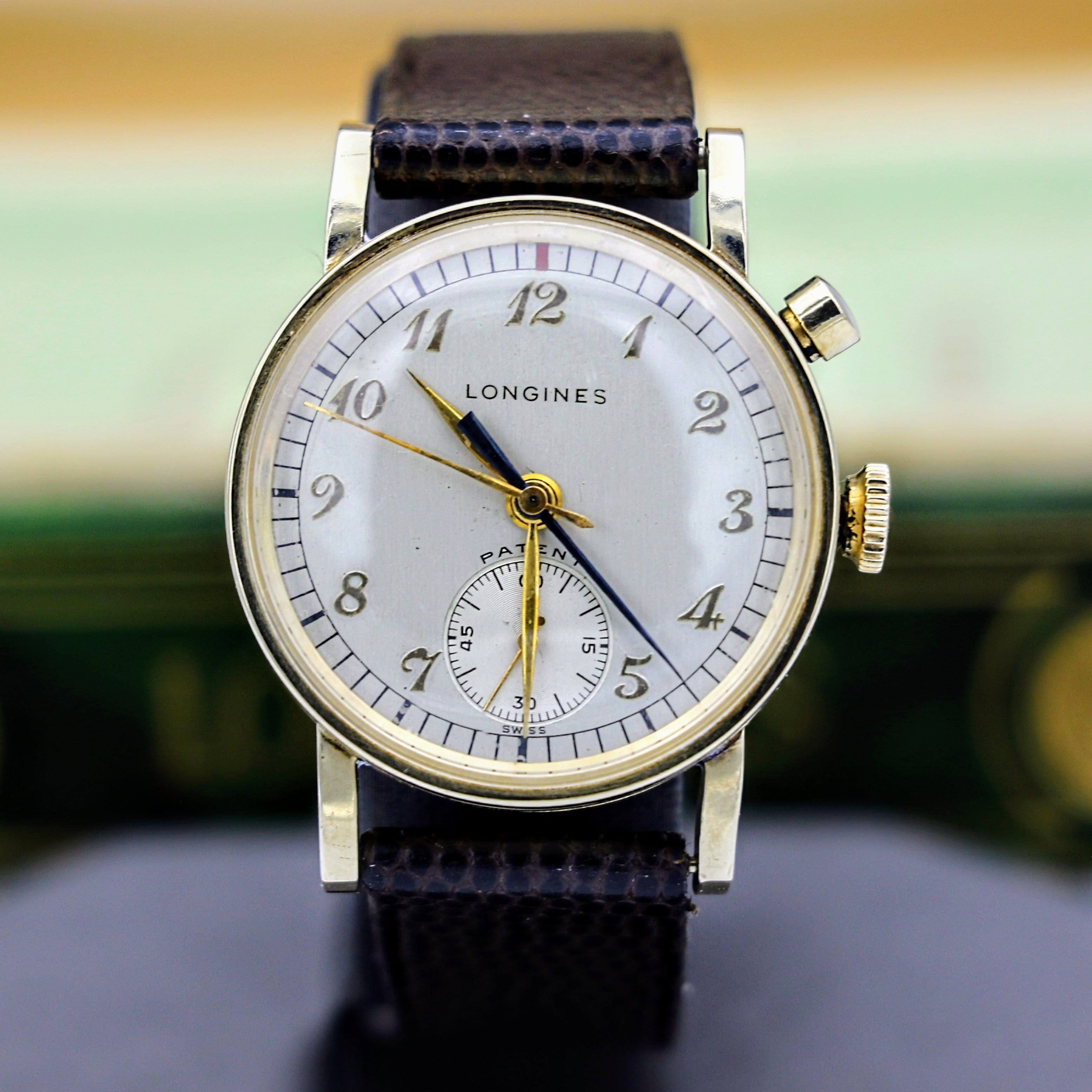 Longines monopusher chronograph on sale
