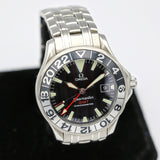 OMEGA Seamaster 300 GMT Watch “50th Anniversary” Chronometer Automatic Wristwatch