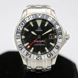 OMEGA Seamaster 300 GMT Watch “50th Anniversary” Chronometer Automatic Wristwatch