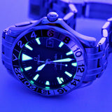 OMEGA Seamaster 300 GMT Watch “50th Anniversary” Chronometer Automatic Wristwatch