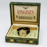 LONGINES Monopusher Chronograph Watch Chronostop Wristwatch - In Box!