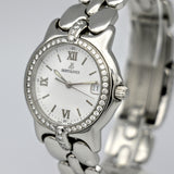 BERTOLUCCI Vir Watch Diamond Bezel 35mm S.S. Wristwatch