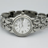 BERTOLUCCI Vir Watch Diamond Bezel 35mm S.S. Wristwatch