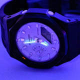 Brand-New! Custom Casio G-Shock Watch GMAS2100-7A White Matte Wristwatch