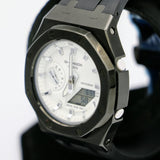 Brand-New! Custom Casio G-Shock Watch GMAS2100-7A White Matte Wristwatch