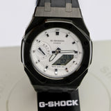 Brand-New! Custom Casio G-Shock Watch GMAS2100-7A White Matte Wristwatch