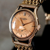 Historic and Exceedingly Rare Patek Philippe Wristwatch Ref. 1515 Truly Exceptional 18K Rose Gold
