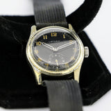 Vintage LATHAM Military Watch 17 Jewels 31mm Swiss Made Wristwatch